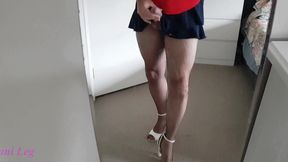 dani_leg in black fishnet
