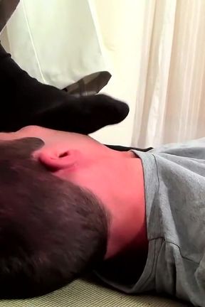 Jake Dominates &amp; Degrades Cameron with His Size 10 Feet