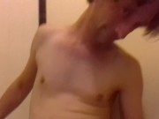 Licking My Nipples, On My Toilet