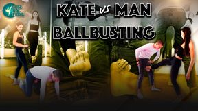 KATE VS MAN - BALLBUSTING