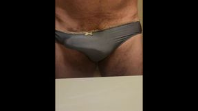 Daddy cumming in my panties again.