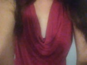 PinkMoonLust ONLYFANS Cute Panties Hairy Pussy PAWG Slut Flashes THONG UNDERWEAR Sexy Pink Dress