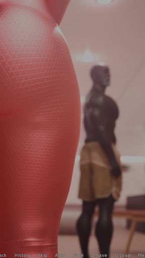 Shadows of Desire by Shamandev - Once You Go Black, You Know, Now with the Yoga Teacher 53