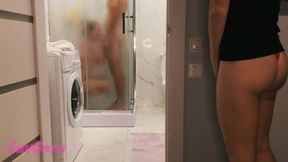 Luvgaru - Watching Like My Stepfather And Mom Making A Baby In The Shower