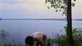 Flexing and Jerking in the Rain by the Lake
