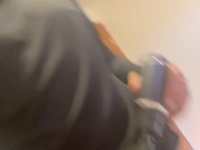 Using my message gun on my cock 😉🙈
