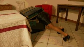 The maid stuck in a chest AVI