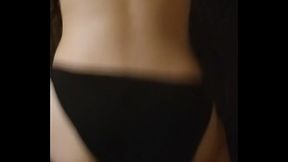 Se la meto con calzon de lado luego de una fiesta