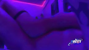 Intense lovemaking with a slender Chinese lady under ultraviolet light - best of the hottest xxx!