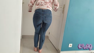 Pee accident in my jeans