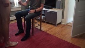 Straight Hairy Boy Gets Spanked And Humiliated