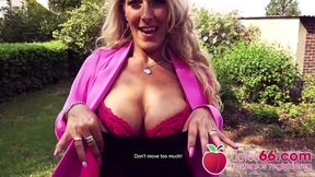 Fairytale Sophie and Lana's public clip