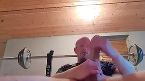 Sucking My Own Cock During A Workout