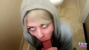 White Witch Sucks Your Hard Cock To Get Cum On Tits For Her Rituals