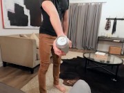 REALITY DUDES - Pierce Paris Fucks His Stepson Braxton Hill To Give Him A Lesson For Being Naughty