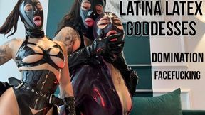 Latina Goddesses dominate each other