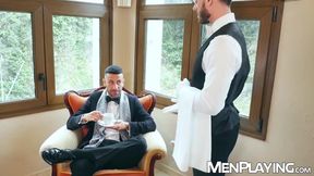 Powerful executive Gustavo Cruz plays hard with Manuel Reyes