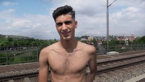 Hot Euro Guy Fucked on Train Tracks - XXX Gay