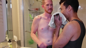 Family Dick: Crushed by Brody's Colossal Cock in the Shower