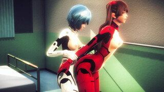 Asuka and Rei having hot lesbian sex(3D PORN)-Neon Genesis Evangelion