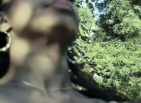 Superb ebony babes gets anally slammed