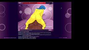 tuve un encuentro con Marge, espero que Omero no se entere que le parti el culo