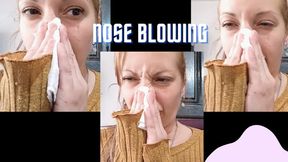 Do you like loud nose blowing? This is a very loud nose blowing sound