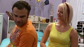 Virgin Jasmine Jolie Seduce Step Bro to defloration with Massage