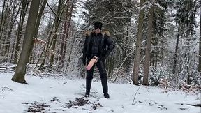 BLACKLEATHERHANDS WITH MONSTERDILDO