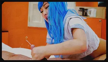 Asian blow job by naughty Maki Horiguchi High quality