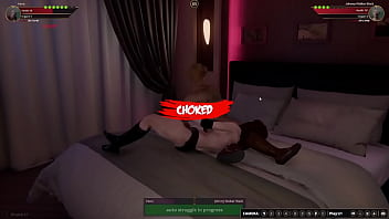 Irena VS Johnny Walker Black (Naked Fighter 3D)