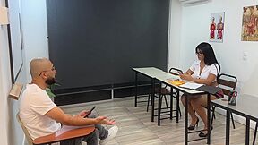 Fucking My Math Teacher To Help Me Get Through The Year - Porn In Spanish