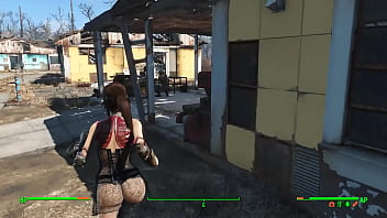 FALLOUT 4 Hinata the Asian Survivor [Part 26] - Red Rocket Storage Area