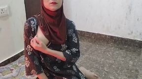Cute step sister ko nanga kar ke pel diya