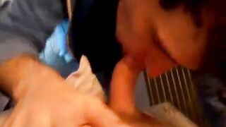 Outdoor Fun: Blowjob and Cum Swallow1sf