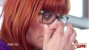 Stunning redhead bitch Penny Pax in lingerie was waiting to get her ass stretched and fucked by some big fat and long piece of cock! Full Video & Penny Live @PennyPaxLive.com