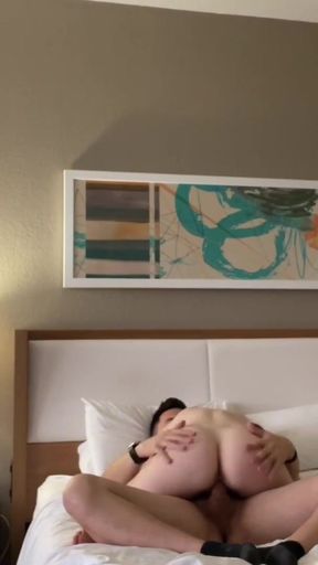 Unforgettable moment from &quot;POV.Wife fucks her LOVER while HUBBY looks and records, cuckold hubby watches,POV hubby watching&quot;