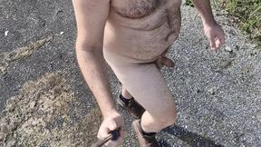 Walking naked