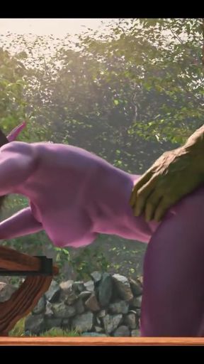 Emotional moment from &quot;World of Lewdcraft: Animated Adventure&quot;&quot;