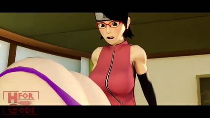 Hentai - Big cock girl fucks ass of big butts women