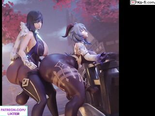 GENSHIN IMPACT MAGIC OBESE BUTT BANG AND CREAMPIE TOON