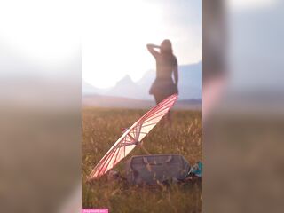 Mountains and a Woman