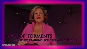 Weekly Training for Sissies - Ice Cream Challenge