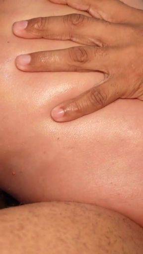 Captivating moment from &quot;Horny White MILF Gets Double-Stuffed by Two Big Black Cocks&quot;