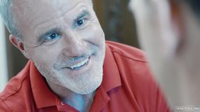 Helpful Stepdad Assists Injured Stepson in Showering &amp; Getting off - Disruptive