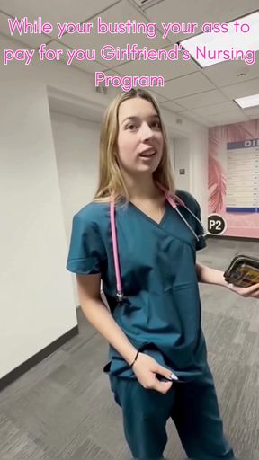 Humiliated beta bull boyfriend takes it from his girlfriend's bully