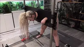 Slave in the Pillory Used and Punished