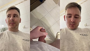 I hid in the toilet and quickly did what I had to do D