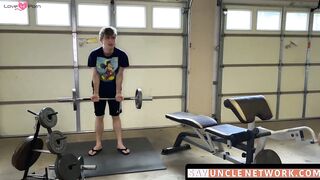 Ink-Slicked Step Son's Ass Drilling Gets Muscular HUNK! (Exclusive)