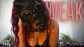 WEAK: Ebony Femdom Findom Verbal Humiliation 4K